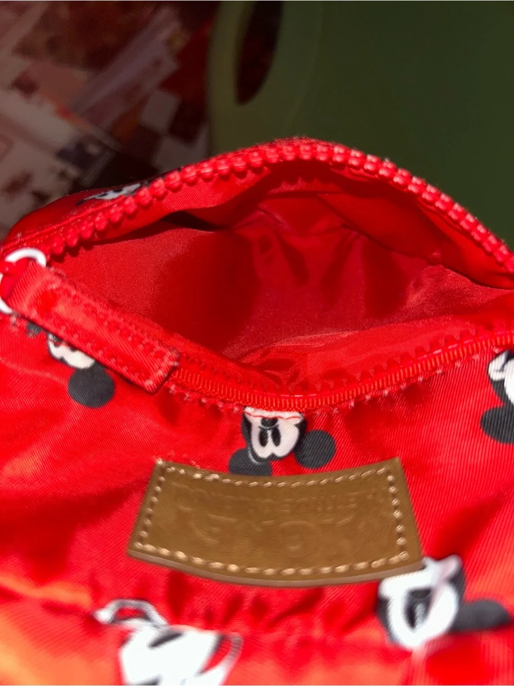 Disney Red Mickey Mouse Kids Crossbody Bag with Ear Details